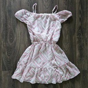 The Children's Place Flowy Floral Off the Shoulder Dress - Girls 16